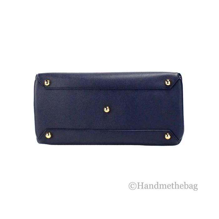 Burberry Banner Medium Regency Blue Leather Tote Bag - Image 3