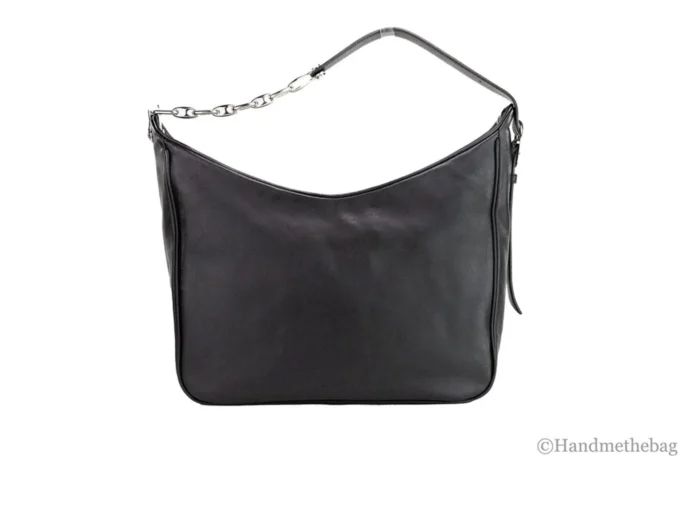 Marc Jacobs Tempo Large Black Leather Hobo Shoulder Bag - Image 2